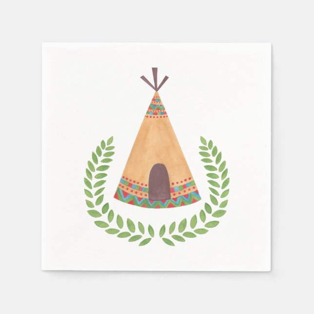Serviette Jetable Tipi (Devant)
