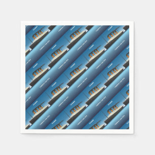 Serviette Jetable titanic dive