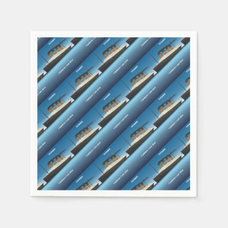 Serviette Jetable titanic dive