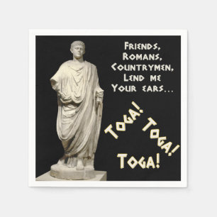 Serviette Jetable Toga ! Toga ! Toga !