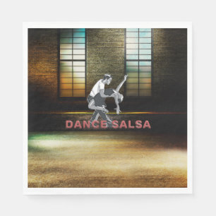 Serviette Jetable TOP Dance Salsa