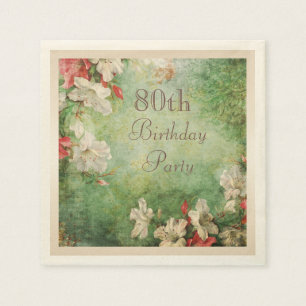 Serviette Jetable Toute ketmie chic minable de fête d'anniversaire