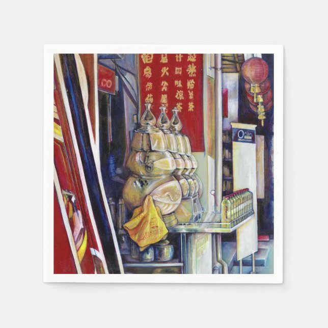 Serviette Jetable Toutes les grandes peintures commencent avec une s (Devant)