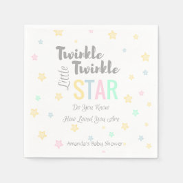 Serviette Jetable Twinkle Twinkle Little Star - Napkins