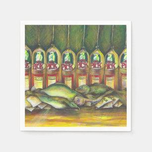 Serviette Jetable Viande sucrée