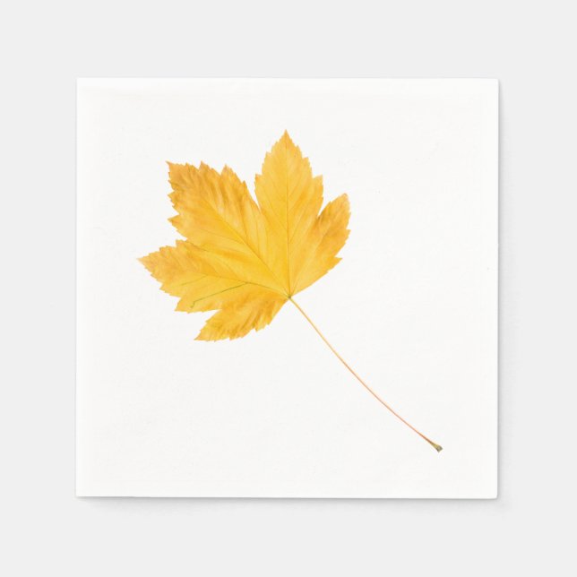 Serviette Jetable Vibes d'automne (Devant)