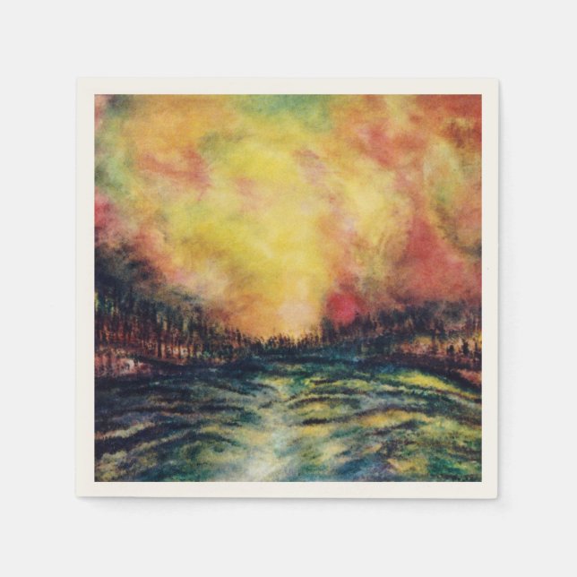 Serviette Jetable Voie pacifique (Devant)