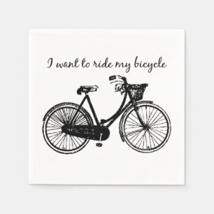 Serviette Jetable "Voulez citation de motivation monter ma