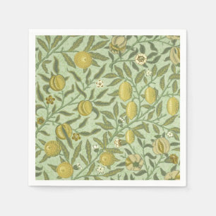 Serviette Jetable William Morris Fruit Design