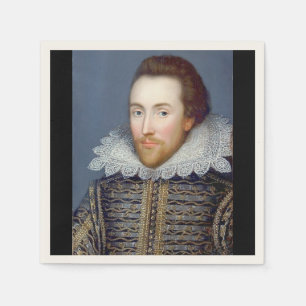 Serviette Jetable William Shakespeare Thème Papier Napkins