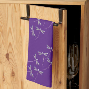 Serviette libellules en vol