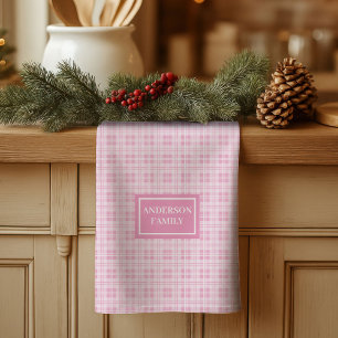 Serviette Moderne Personnalisée Chic Pastel Esthét