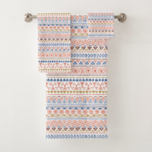 Serviette Motif Aztec
