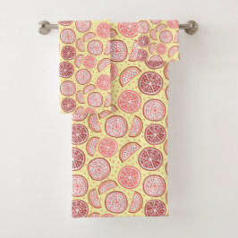 Serviette Motif Citrus