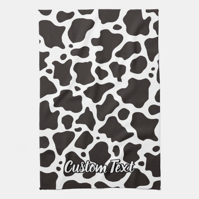 Serviette Motif Vache (Vertical)