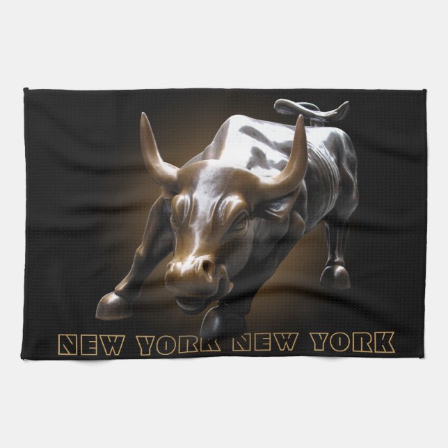 Serviette New York personnalisée NYC Serviette de  (Horizontal)