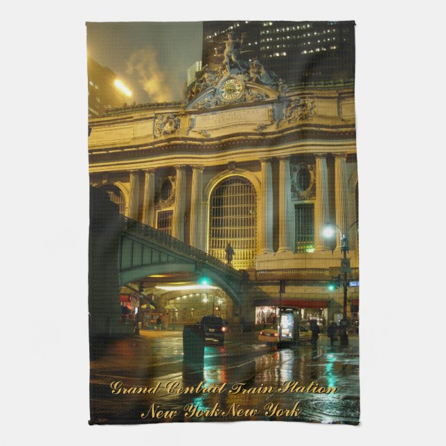 Serviette New York personnalisée NYC Serviette de  (Vertical)