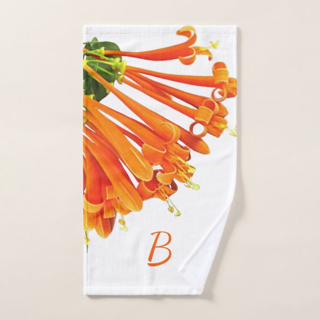 Serviette personnalisée 'Fleur sauvage Guest (Serviette à main)