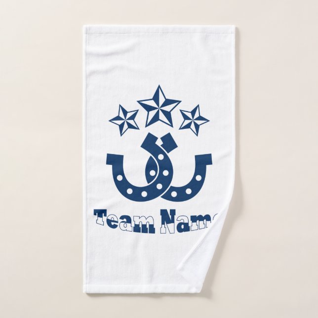 Serviette personnalisée personnalisée en fer à che (Serviette à main)