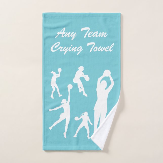 Serviette pleurante du basket-ball des femmes (Serviette à main)