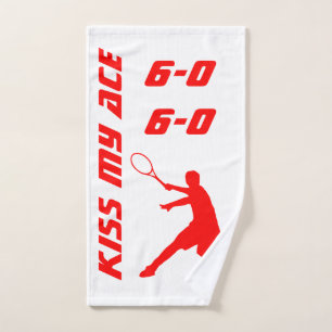 Serviette pour amateur de tennis pour fan incondit