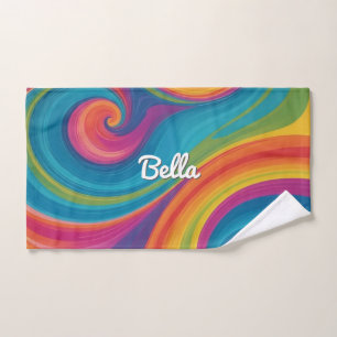 Serviette pour chien personnalisée avec motif tour