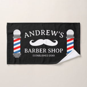 Serviette pour le poteau du salon de coiffure pour