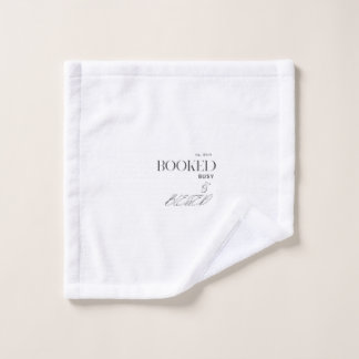 Serviette "Réservé, Occupé & Bénie"