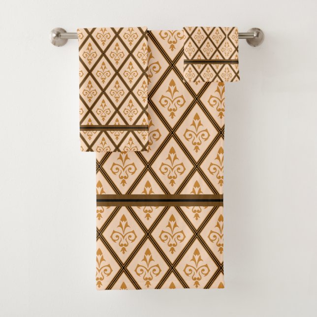 Serviette royale de crête (En situation)