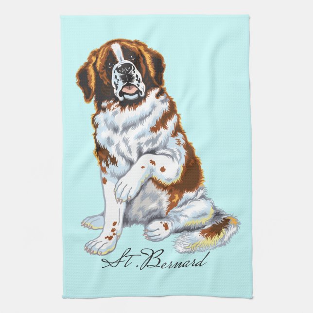 serviette saint bernard (Vertical)