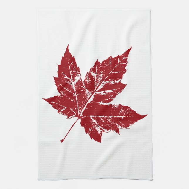 Serviette souvenir du Canada Décor de la serviette (Vertical)