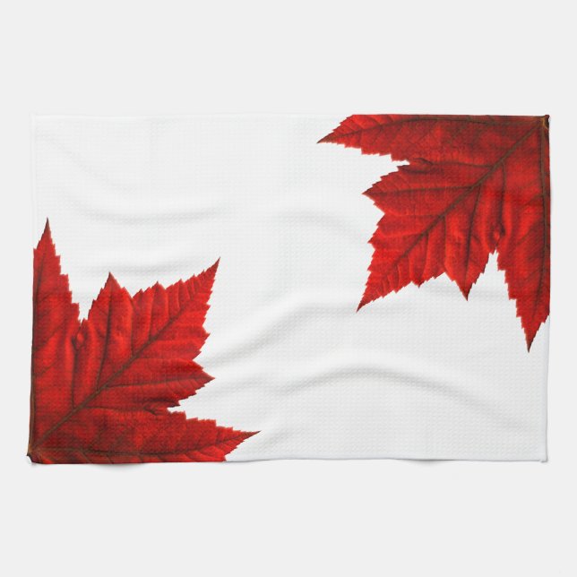 Serviette souvenir du Canada Décor de la serviette (Horizontal)