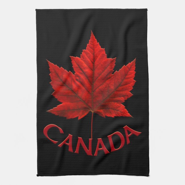 Serviette souvenir du Canada Décor de la serviette (Vertical)