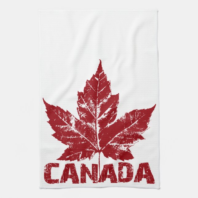 Serviette souvenir du Canada Décor de la serviette (Vertical)