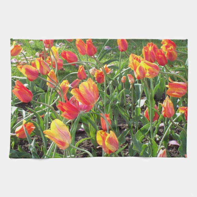 Serviette Tulip Printemps (Horizontal)