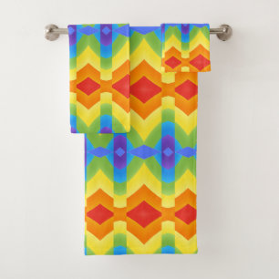 Serviette, Un élégant motif en tissu classique et