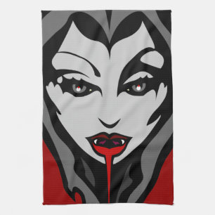 Serviette Vampire Halloween Cool Serviettes de thé