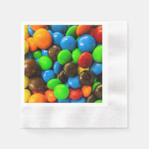 Servietten bunt und süß