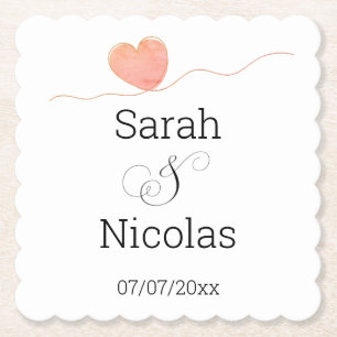 Servietten personalisiert minimalistisch untersetzer