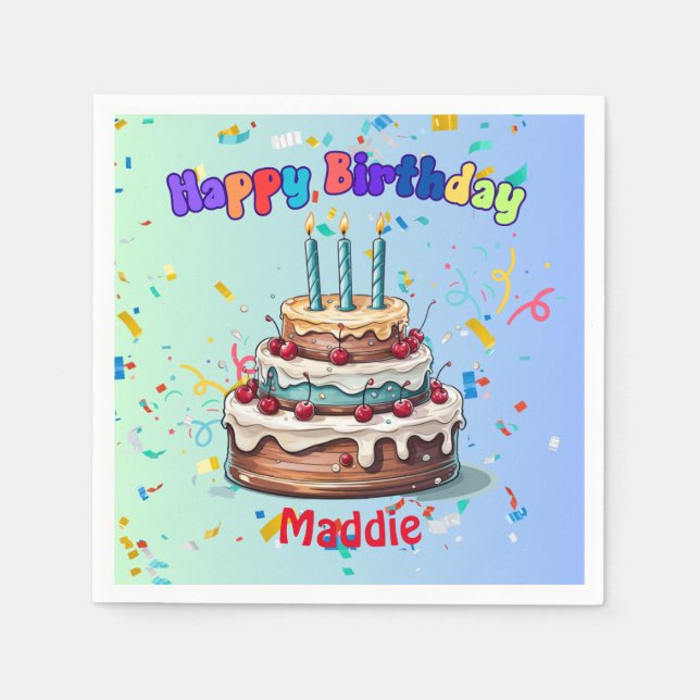 Servietten von DrittanbieternStandard-Cocktail (Vorderseite)