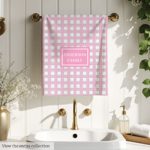 Serviettes de bain chic personnalisées Ensemble ta