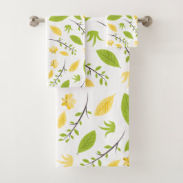 Serviettes De Bain Florales Spring Set