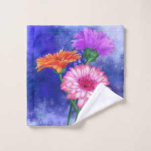 Serviettes de bain Gerberas