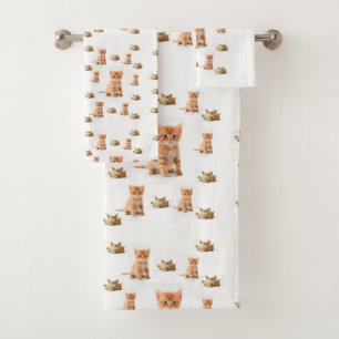 Serviettes de bain Jeux de chats