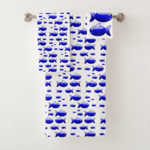 Serviettes de bain Jeux de poisson