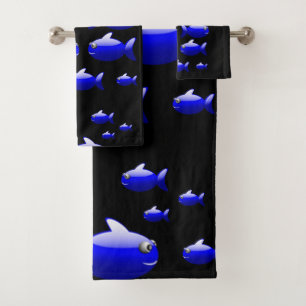 Serviettes de bain Jeux de poisson