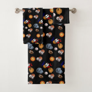 Serviettes de bain Jeux Sports