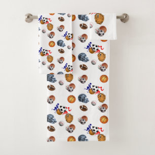 Serviettes de bain Jeux Sports