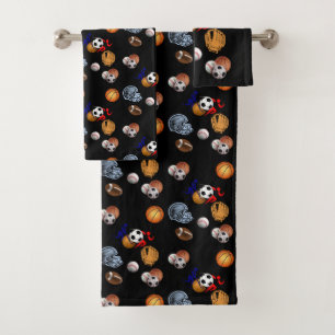 Serviettes de bain Jeux Sports