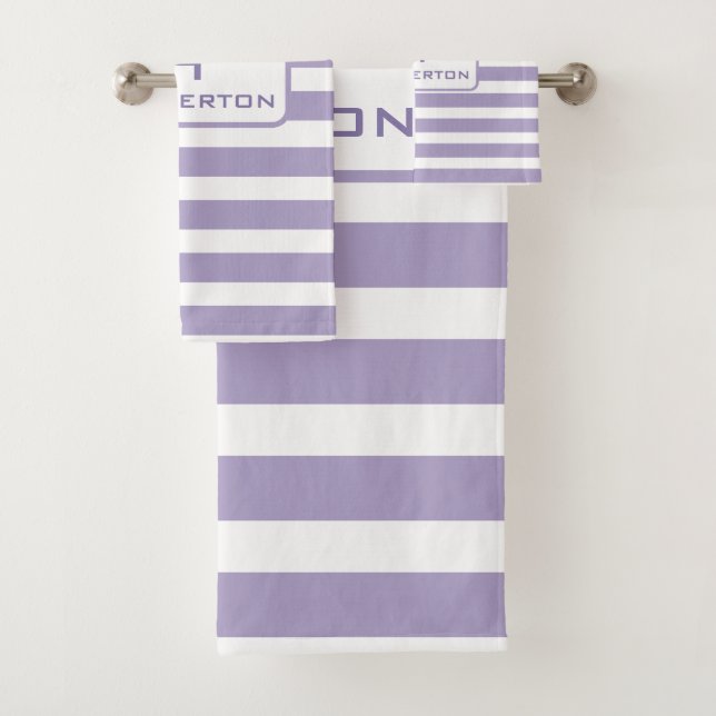 Serviettes De Bain Personnalisées (En situation)